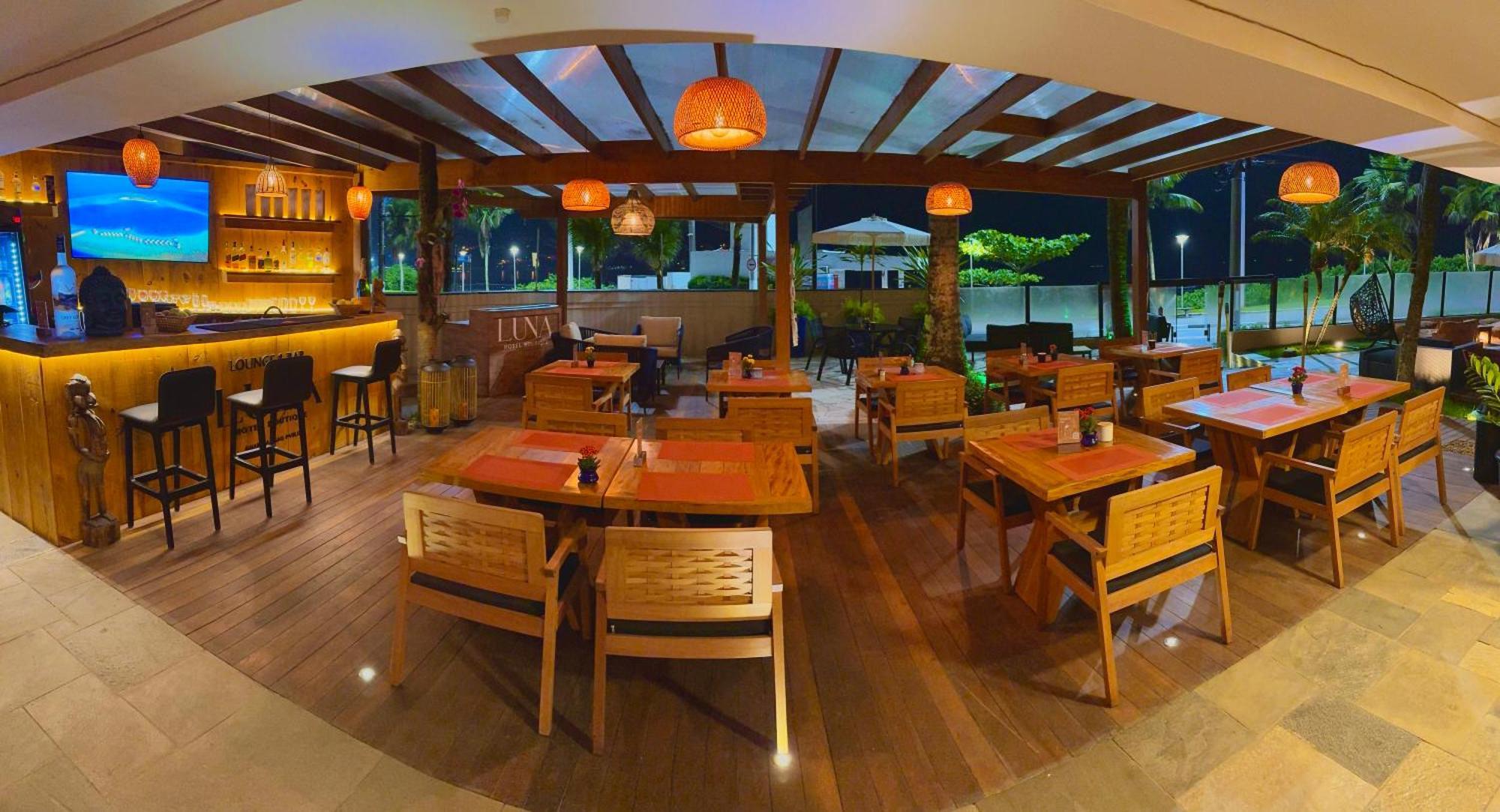 Luna Hotel Boutique - Frente A Praia Guarujá Exterior foto