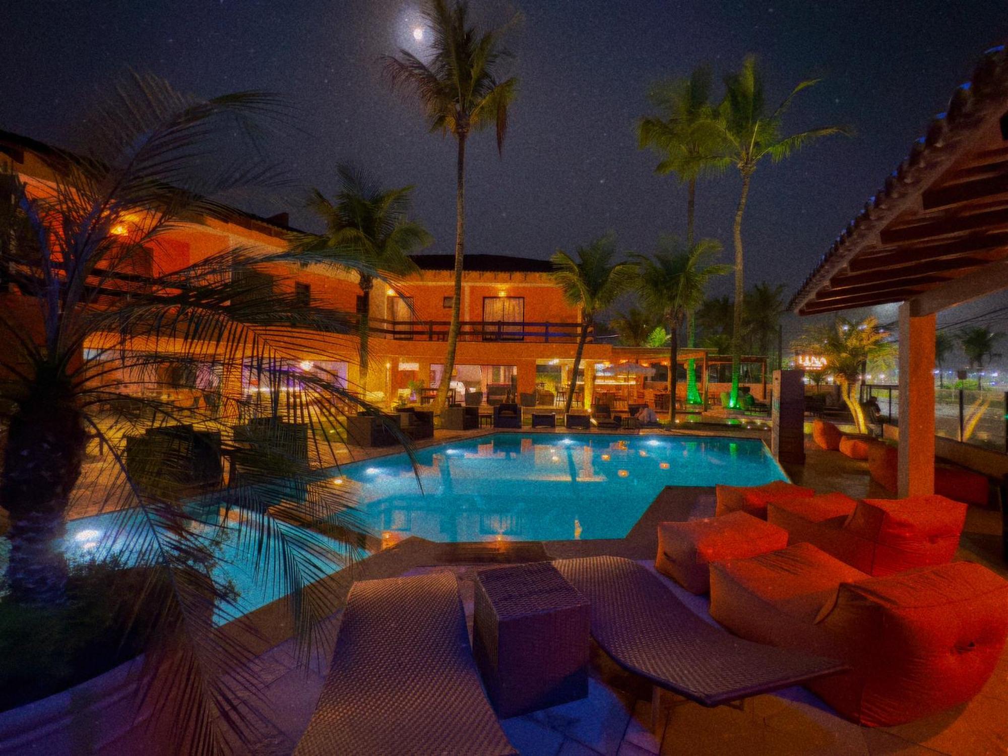 Luna Hotel Boutique - Frente A Praia Guarujá Exterior foto
