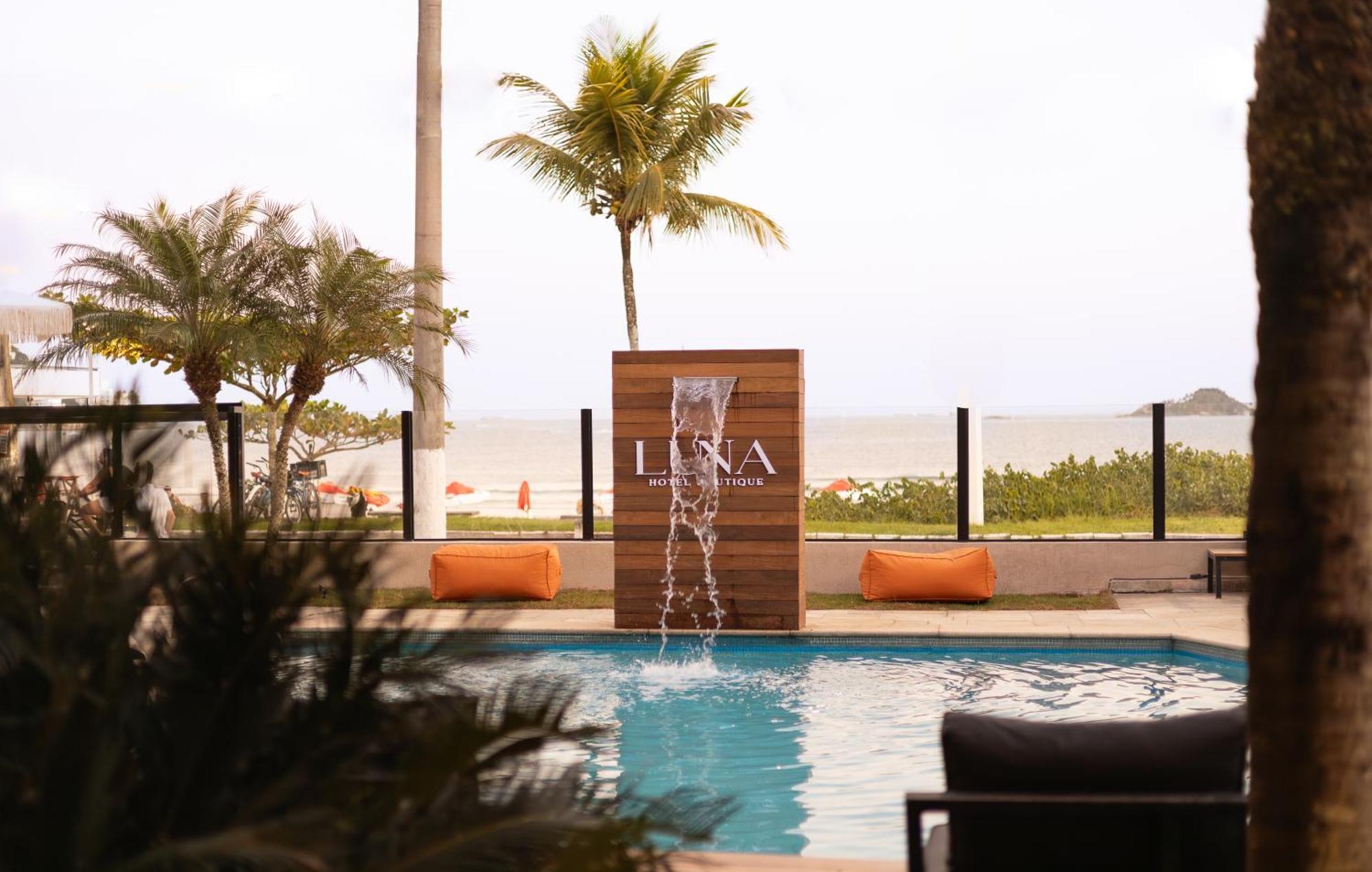 Luna Hotel Boutique - Frente A Praia Guarujá Exterior foto